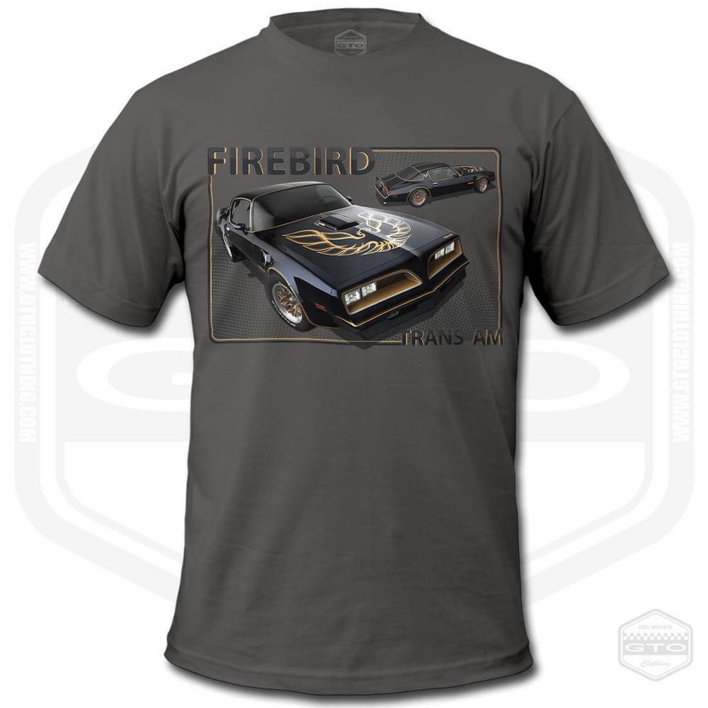 Men’s 70-81 Pontiac Firebird Trans Am American Muscle Car T-Shirt