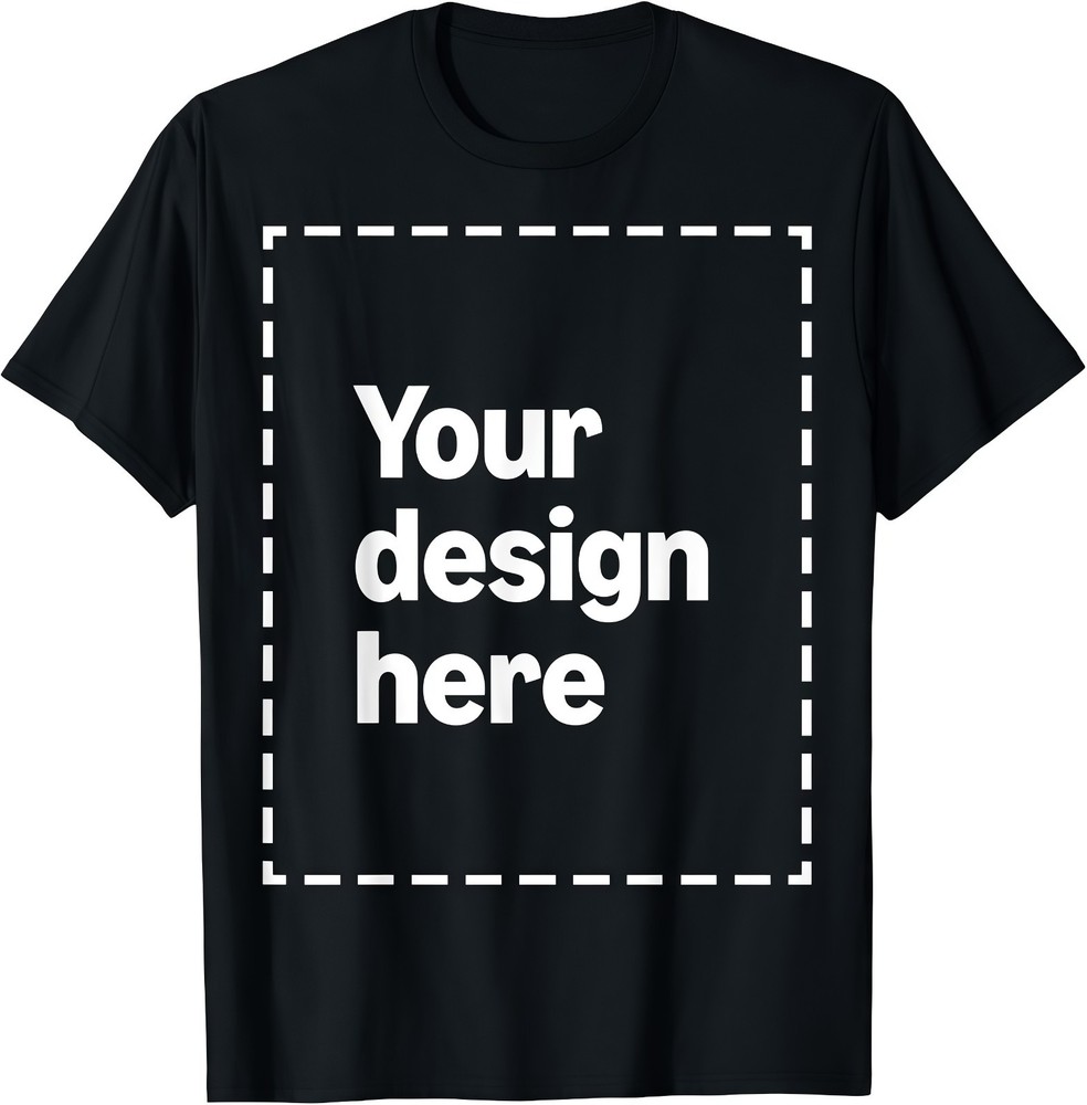 Custom T-Shirt Personalized Unisex Front & Back Print Your Photo Logo Design