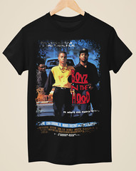 Boyz N The Hood – Movie Poster Inspired Unisex Black T-Shirt