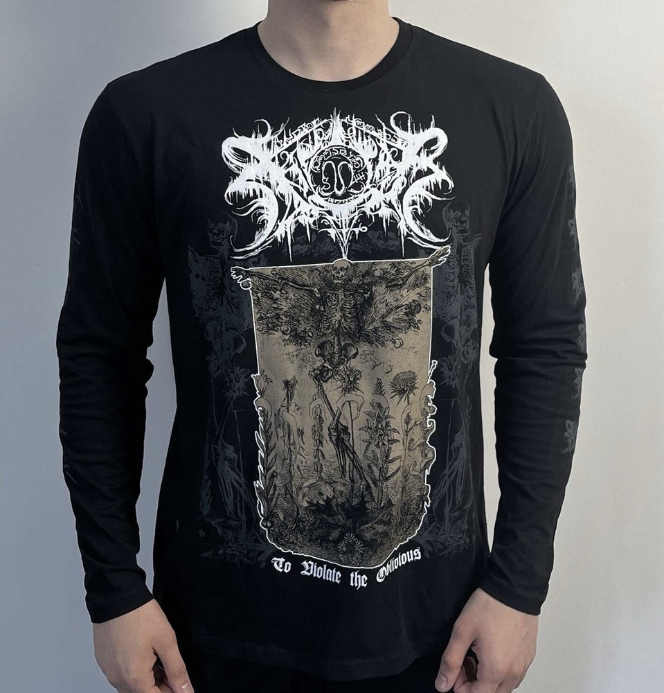 Xasthur – To Violate The Oblivious (B&C) Long Sleeve Black T-Shirt mayhem