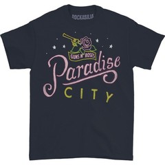 Men’s Guns N Roses Sketch Paradise City T-shirt X-Large Blue