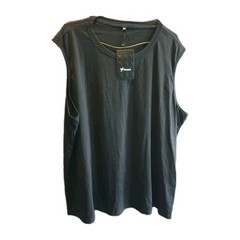 Men’s Black Tank Top Size 3XL By F I C E R D