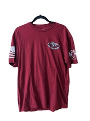 Men’s Grunt Style Elf Team Six Maroon Red Short Sleeve Graphic T Shirt XLarge