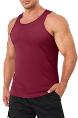Mens Gym Workout Tank Tops Sleeveless Muscel T-Shirt Bodybuilding Fitness Shirts