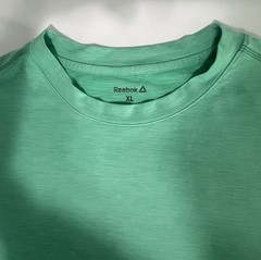 Green Reebox XL polyester/spandex short sleeve t-shirt