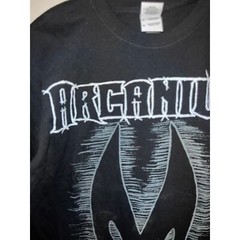 2009 US Tour Arcanium Metal Music Tour Concert Black Shirt Tee 2000s M Medium