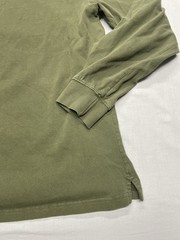 Carhartt Mens Army Green Turtleneck Long Sleeve Shirt Relaxed Fit Large
