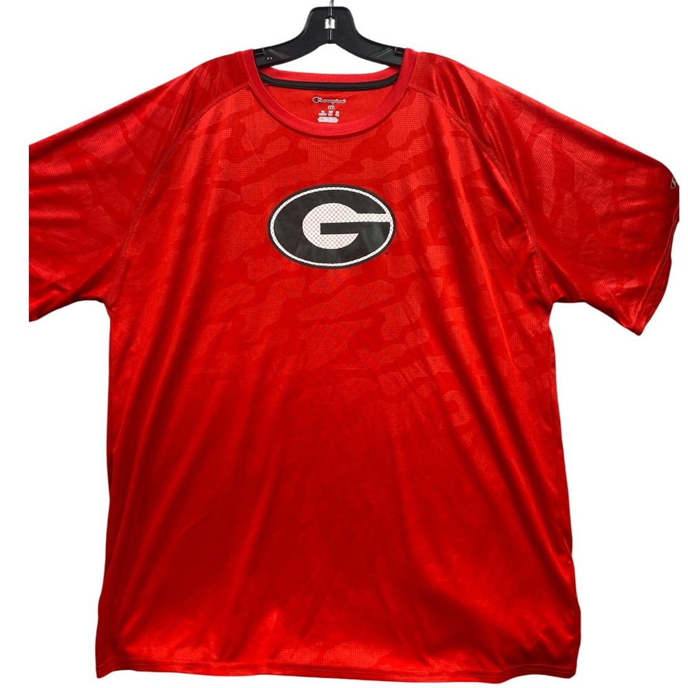 Georgia Bulldogs Shirt Mens 2XL NCAA Football Athletic Athleisure Performance