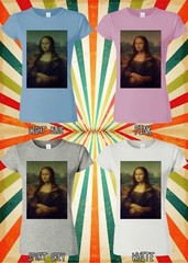 Mona Lisa Leonardo Da Vinci Painting Men Women Vest Tank Top Unisex T Shirt 1713