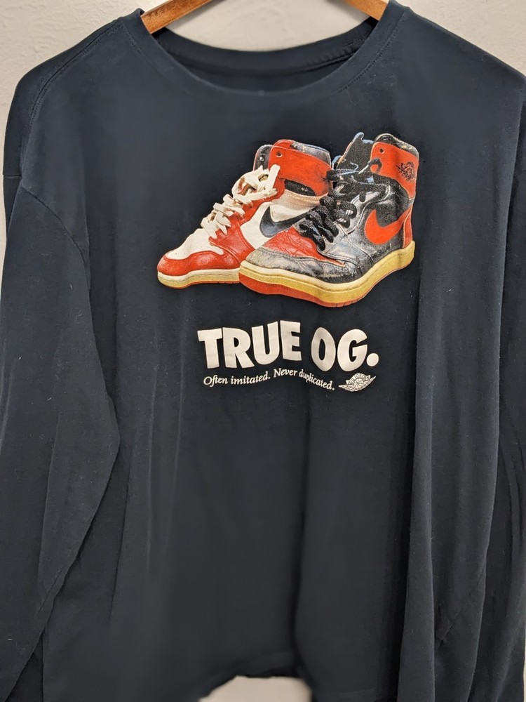 Nike Air Jordan 1 True OG Long Sleeve Tee Shirt