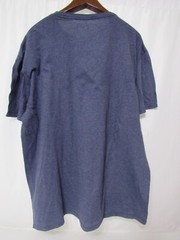 Seinfeld Distressed Press Print Logo TShirt BLUE GRAY HEATHER XL Ripple Junction