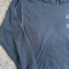 Men’s Long Sleeve Black Us Marine Corps Semper Fi Bulldog, Graphic T-Shirt
