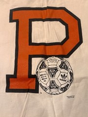 Vintage 90’s Princeton University Tigers Soccer Football Adidas T-Shirt Size XL