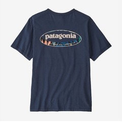 Patagonia Mens 95 Oval Logo T-Shirt 2026 Brand New Authentic Free Shipping