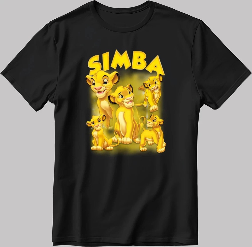 Disney Simba Magic Kingdom Posing T-Shirt Size S-5XL
