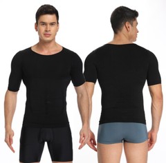 Shaper Men’s Body Toning T-Shirt Ultra Durable Vest Compression Underwear Shirts