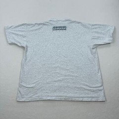 Vintage Ivy Crew Shirt Size Large Grey Single Stitch Fishing Tag And Release 90s