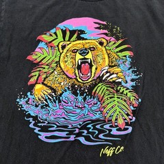 Neff Co T-shirt Men M Black Graphic Print 100% Cotton.#45071