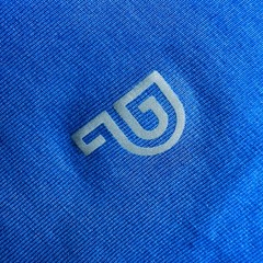 Public Rec Go To Long Sleeve Shirt Mens Medium Blue Crew Neck Pima Cotton Tencel