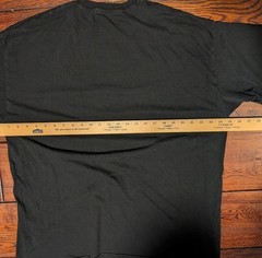 Death Row Records Men’s Black Glow In The Dark Skeleton Logo Rap Hip Hop – 2XL