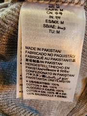 Goodthreads Long-Sleeve Waffle Henley Shirt in Gray Size M