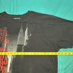 MECCA T Shirt Mens 3XL Black Take Over The City Graphic Hip Hop 100% Cotton