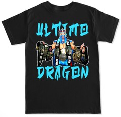 ULTIMATE DRAGON JAPANESE PRO WRESTLING JAPAN NEW MANIA WRESTLE MENS T SHIRT