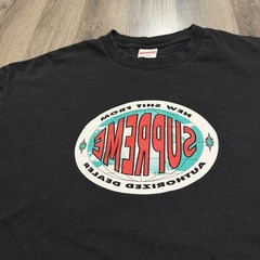 Supreme FW19 Graphic Tee Black Size XL Made In USA