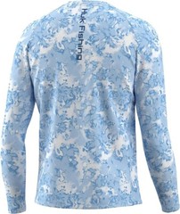 HUK Pursuit Crew Fin Flats LS Shirt H1200491- CHOOSE YOUR COLOR AND SIZE!