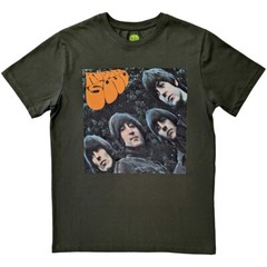 The Beatles – Rubber Soul Album Cover – Green T-shirt