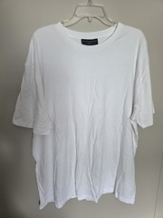 No Boundaries Men’s T-Shirt Size M Short Sleeve White Crew Neck Cotton