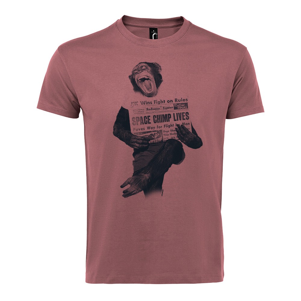 Space Chimp Lives T-shirt Heavy 190 gsm Birthday Gift