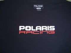 Polaris Racing Mens Tshirt – Snowmobiles ATVs Off Road Powersports Vehicles Tee