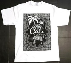 CALIFORNIA DREAMIN T-shirt CA Paisley Palm Tree Urban Streetwear Men’s Tee New