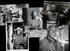 Mens Long Sleeve Striped Henry Shirt 300G Heavyweight Sailor T-Shirt Casual TEE