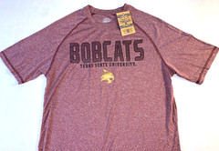 Texas State University Bobcats Athletic T-Shirt Brand New! MEDIUM