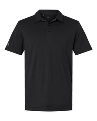 ADIDAS GOLF Men’s Size S-3XL Textured Stripe Polo Collared Sports Shirt