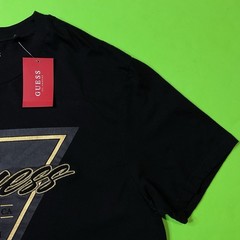 GUESS Los Angeles Men’s Short Sleeve T-Shirt Size LARGE Black 100% Cotton NEW