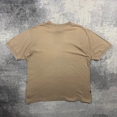 Vintage Nike T-Shirt 90s Embroidered Centre Swoosh Caramel Brown