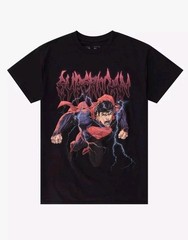 DC Comics Superman New 32 Comic T-Shirt By Jim LeeSize Large (Authentic)