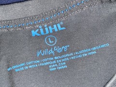 Kuhl Shirt Mens Large Short Sleeve Crew Neck Casual Lightweight
