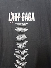 AUTHENTIC Lady Gaga Merch – Joanne World Tour 2017, 2018 Black T Shirt – Size XL