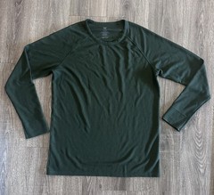 Mack Weldon Shirt Men Thermal- Extra Large Green Long Sleeve Crewneck Pullover
