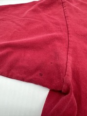 Finish Line Athletics T-Shirt Men Medium Red Solid…#11604