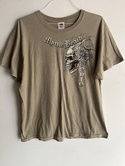 vintage T-shirt 2010 myrtle beach South Carolina size X-Large skull motorcycle