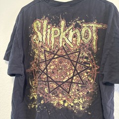 Vintage Slipknot 2009 Double Sided Shirt Hanes Heavyweight XL Y2K