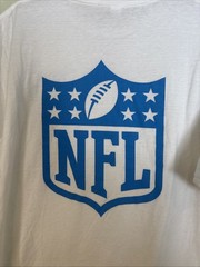 Anheuser-Busch Bud Light NFL Busch Beer T-Shirt XLarge Tultex White