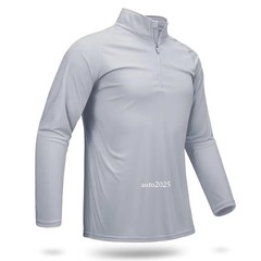 T-shirts Men’s 1/4 Long Sleeve T Shirts Fishing Hiking Tee Shirts Pullover Tops