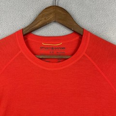 Artilect Systems Shirt Men Large Red A/sys 1 Boulder 125 Merino Wool Base Layer