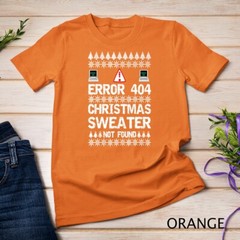 Error 404 Sweater Not Found Computer Christmas T-Shirt Unisex T-shirt
